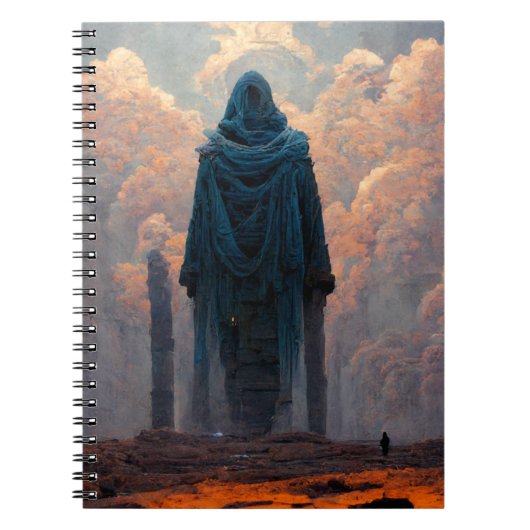 The Effigy Fantasy Sci-Fi Art Notizblock (Vorderseite)