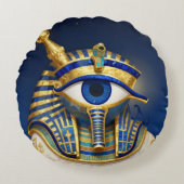 The Egyptian Eye´1 Rundes Kissen (Vorderseite)