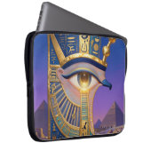 The Egyptian Eye´2 Laptopschutzhülle (Vorne Rechts)