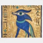 The Egyptian Eye´3 Fleecedecke (Vorderseite (Horizontal))