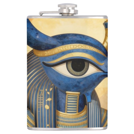 The Egyptian Eye´4 Flachmann (Vorderseite)