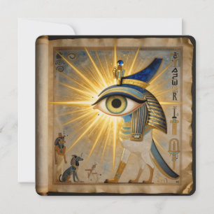 The Egyptian Eye´6 Feiertagskarte