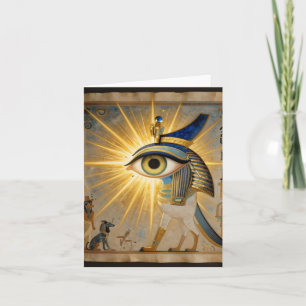 The Egyptian Eye´6 Feiertagskarte