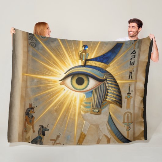The Egyptian Eye´6 Fleecedecke (Beispiel)