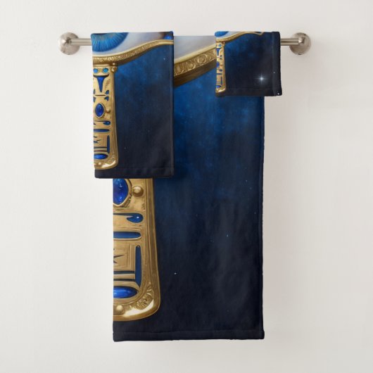 The Egyptian Eye´7 Badhandtuch Set (Insitu)