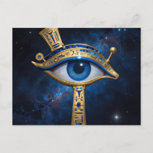 The Egyptian Eye´7 Feiertagspostkarte