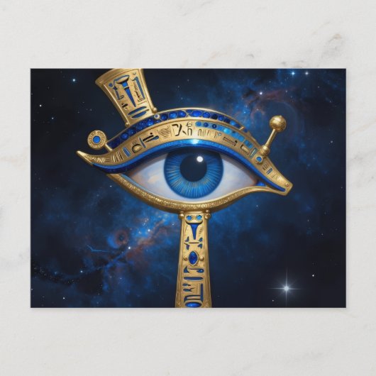 The Egyptian Eye´7 Postkarte (Vorderseite)
