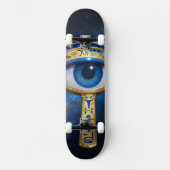 The Egyptian Eye´7 Skateboard (Vorderseite)