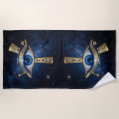 The Egyptian Eye´7 Strandtuch (Vorderseite)