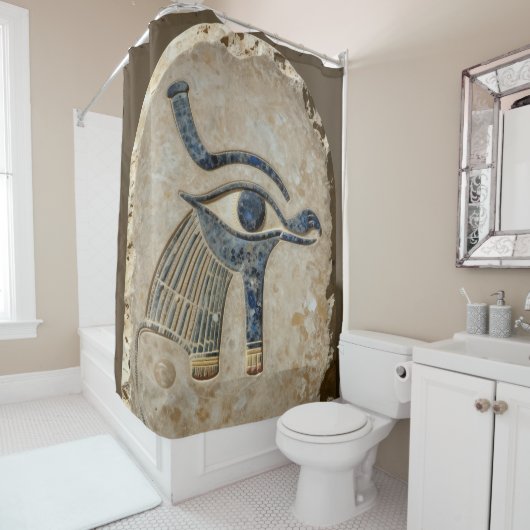 The Egyptian Eye´8 Duschvorhang (Beispiel)