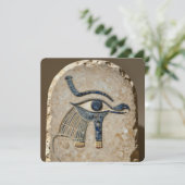 The Egyptian Eye´8 Feiertagskarte (Stehend Vorderseite)