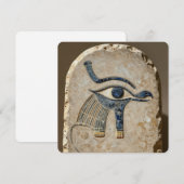 The Egyptian Eye´8 Feiertagskarte (Vorne/Hinten)