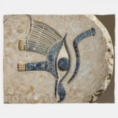 The Egyptian Eye´8 Fleecedecke (Vorderseite (Horizontal))