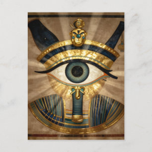 The Egyptian Eye´9 Feiertagspostkarte