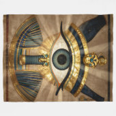 The Egyptian Eye´9 Fleecedecke (Vorderseite (Horizontal))