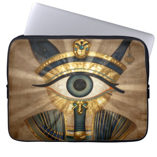 The Egyptian Eye´9 Laptopschutzhülle (Vorderseite)