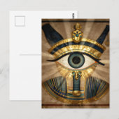 The Egyptian Eye´9 Postkarte (Vorne/Hinten)