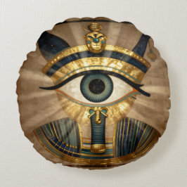 The Egyptian Eye´9 Rundes Kissen