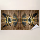 The Egyptian Eye´9 Strandtuch (Vorderseite)