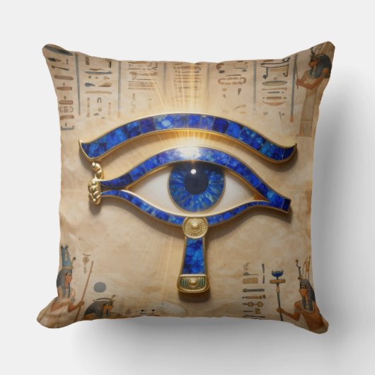 The Egyptian Eye  Kissen (Vorderseite)