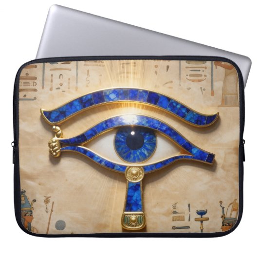 The Egyptian Eye Laptopschutzhülle (Vorderseite)