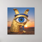 The Egyptian Eye  Leinwanddruck (Vorderseite)