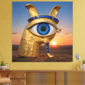 The Egyptian Eye  Leinwanddruck (Insitu (Wohnzimmer))