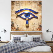 The Egyptian Eye  Leinwanddruck (Insitu (Schlafzimmer))