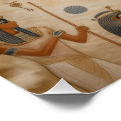 The Egyptian Eye Poster (Ecke)