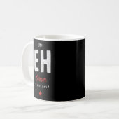 The Eh Team 1867 Canada Maple Leaf Canadian Hockey Kaffeetasse (Vorderseite Links)