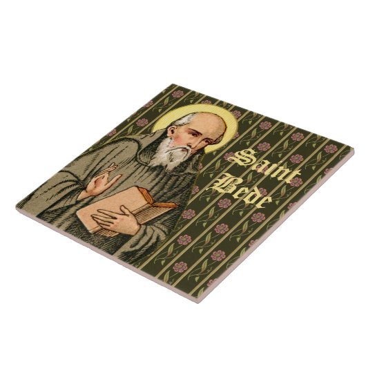 The Ehrable Bede Preaching (P 008) Fliese (Seite)