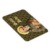 The Ehrable Bede Preaching (P 008) Generic Magnet (Rechte Seite)