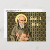 The Ehrable Bede Preaching (P 008) Generic Postkarte (Vorne/Hinten)