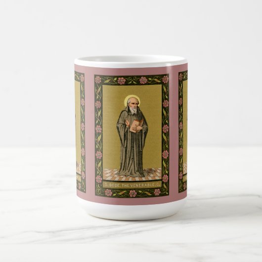 The Ehrable Bede Preaching (P 008) Kaffeetasse (Mittel)