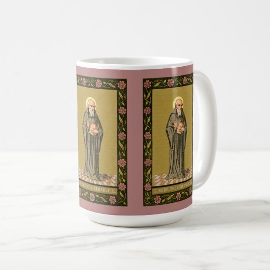 The Ehrable Bede Preaching (P 008) Kaffeetasse (VorderseiteRechts)