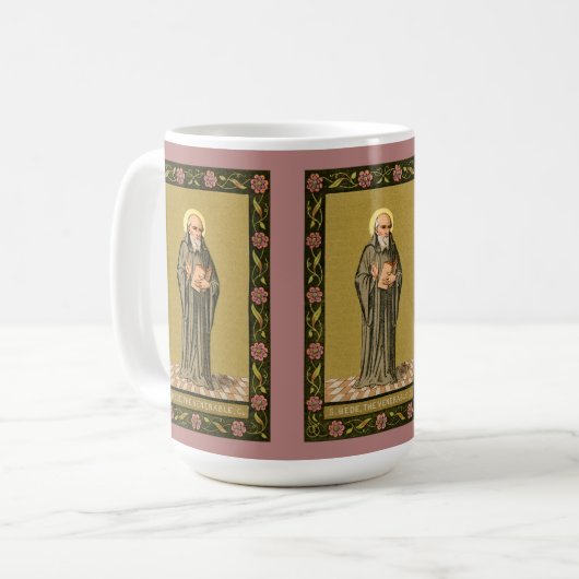The Ehrable Bede Preaching (P 008) Kaffeetasse (Vorderseite Links)