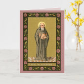 The Ehrable Bede Preaching (P 008) Karte (Gelbe Blume)