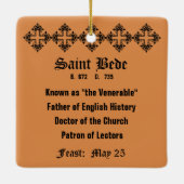 The Ehrable Bede Preaching (P 008) Keramikornament (Rückseite)