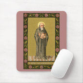 The Ehrable Bede Preaching (P 008) Mousepad (Mit Mouse)