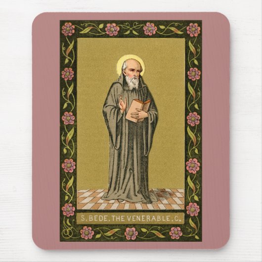 The Ehrable Bede Preaching (P 008) Mousepad (Vorne)