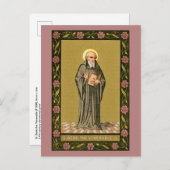 The Ehrable Bede Preaching (P 008) Postcard Postkarte (Vorne/Hinten)