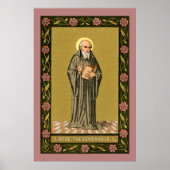 The Ehrable Bede Preaching (P 008) Poster (Vorne)
