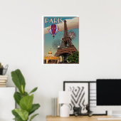 The Eiffel Tower Poster (Heimbüro)