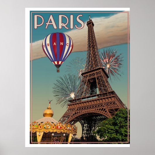 The Eiffel Tower Poster (Vorne)