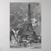 The Eiffel Tower  Universal Exhibition Poster (Vorne)