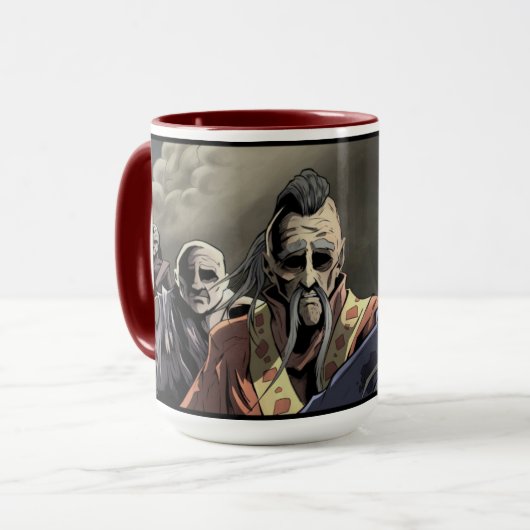 The Eight Immortals - Mug Tasse (Vorderseite Links)