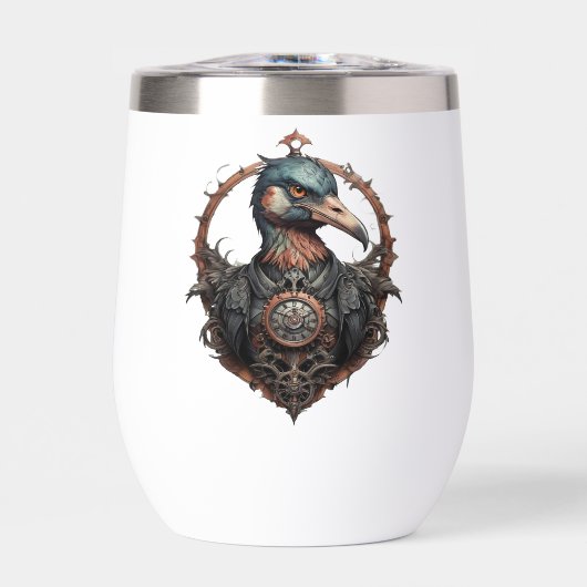 "The Eiserne Beak: A Steampunk Ibis" (Vorderseite)