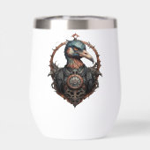 "The Eiserne Beak: A Steampunk Ibis" (Rückseite)