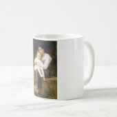 The Elder Sister (von William Bouguereau) Kaffeetasse (VorderseiteRechts)