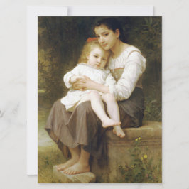 The Elder Sister (von William Bouguereau) Karte
